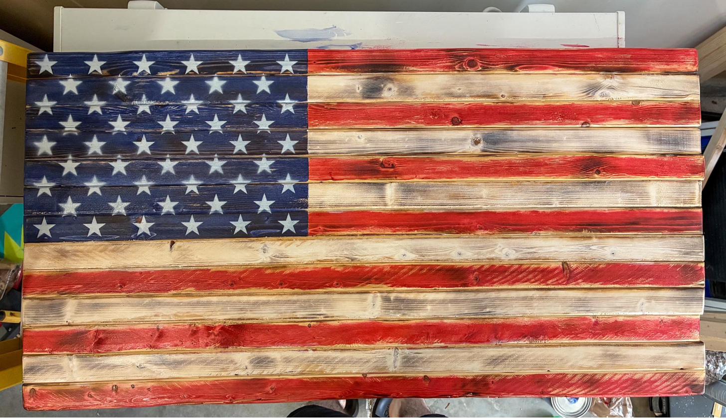 Flag detail